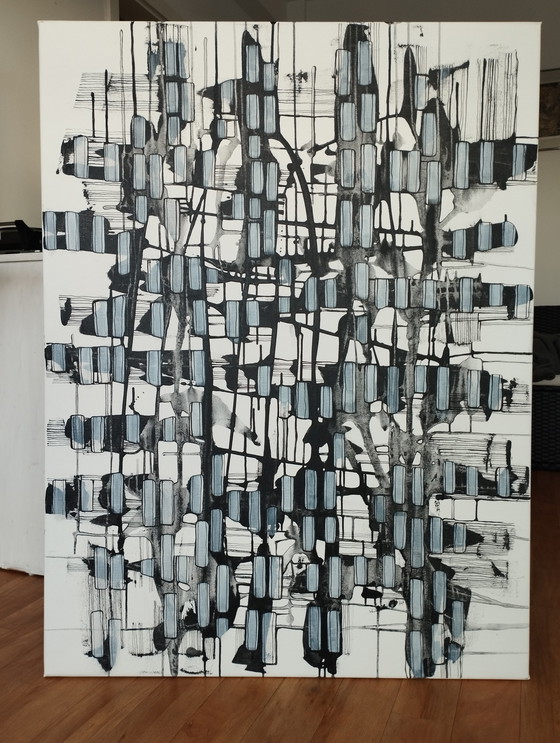 Image 1 of Natia Antadze Abstrakte Komposition XXL 