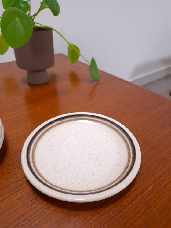 Image 1 of Juego de platos de porcelana para pasteles Biltons, Inglaterra