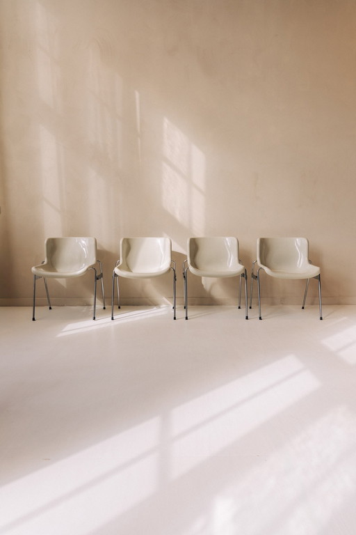 Ivory Space Age Artifort Chairs