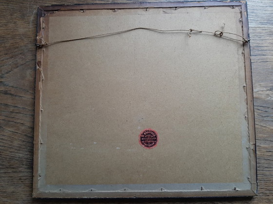 Image 1 of Acquaforte: Ger van Vliet. "Amsterdam Kromboomsloot".