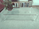 BOR-Design The Hague glazen salontafel 130 x 70 x 40 cm