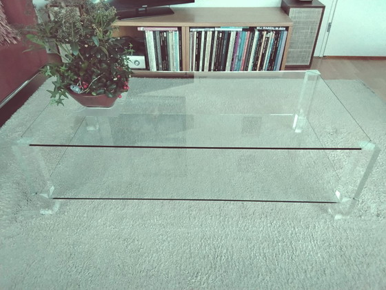 Image 1 of Tavolino da caffè in vetro BOR-Design The Hague 130 x 70 x 40 cm