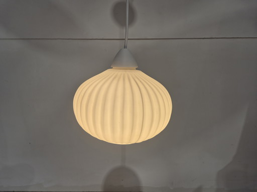 Lampe opaline vintage Philips des années 1950