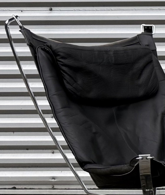 Image 1 of Set vintage Vatne Møbler Falcon di Sigurd Resell: 2 alti + 2 bassi + Hocker