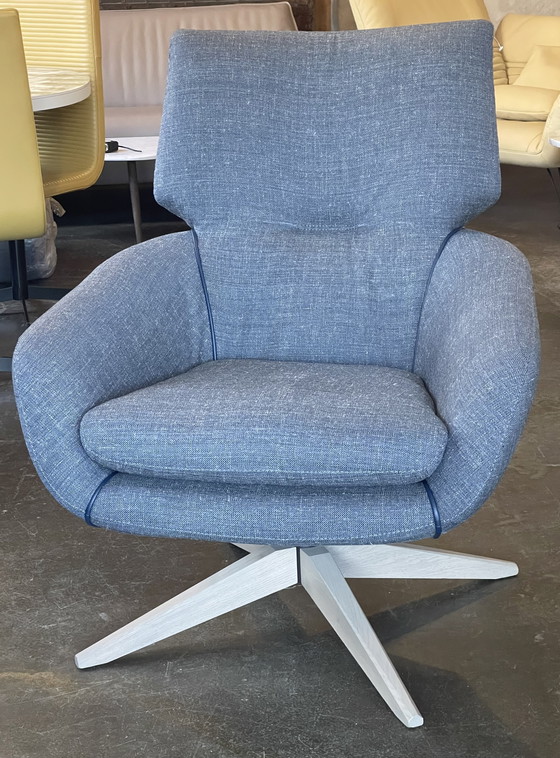 Image 1 of Fauteuil relax Leolux Lloyd avec repose-pieds NEUF