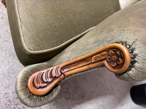 Image 1 of Baroque queen Ann sofa