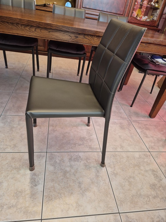 Dining Table With Chairs – Metal, Wood (photo 4 of 5)
