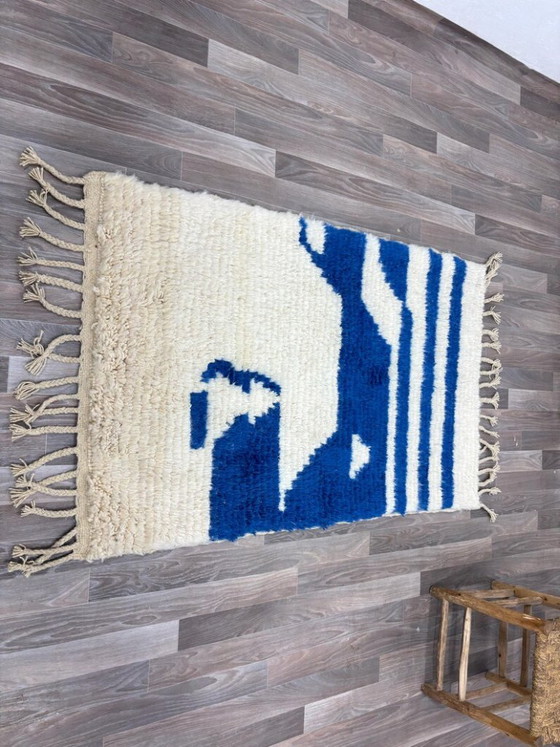 Mini tapis artigianale marocain 100x200 cm – Tappeti, Cotton (photo 4 of 6)