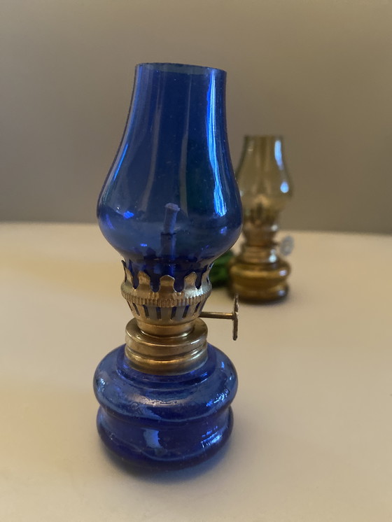 Image 1 of Set of 3 mini oil lamps