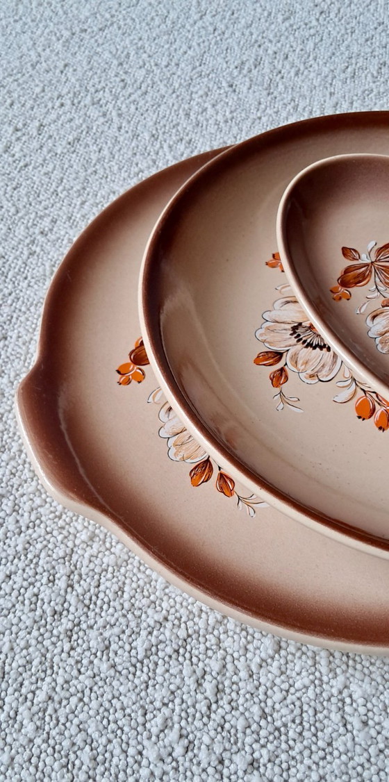 Image 1 of Set van 3 vintage borden, Frankrijk