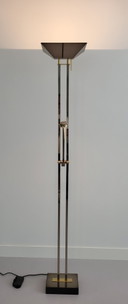 Deknudt floor lamp, design Willy Rizzo, Belgium 1970s