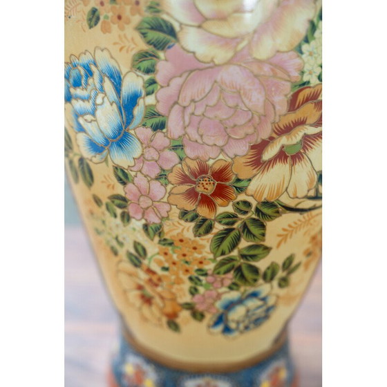 Image 1 of Vaso Satsuma dorato d'epoca, Cina