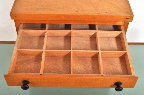 Image 1 of Mobiletto portagioie vintage in faggio, anni '50