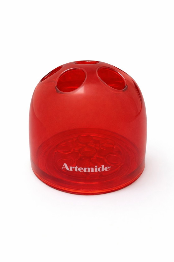 Image 1 of Juego de 3 portalápices 'Dedalino' de Emma Gismondi para Artemide – Era espacial de los años 70