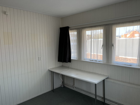 Image 1 of Murano vintage vaas aubergine en helder glas