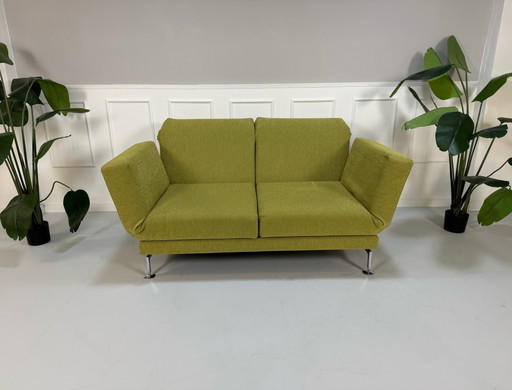 Brühl Moule Medium Sofa Grün Schlafsofa Designer Couch