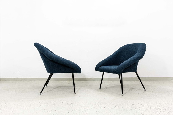 Image 1 of Pair Of Space Age Armchairs, Veb Sitzmöbelwerke, Germany, 1970’S