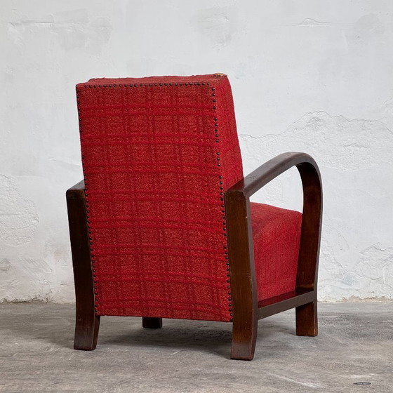 Image 1 of Pareja de sillones Art Déco de Debreceni – Para restaurar