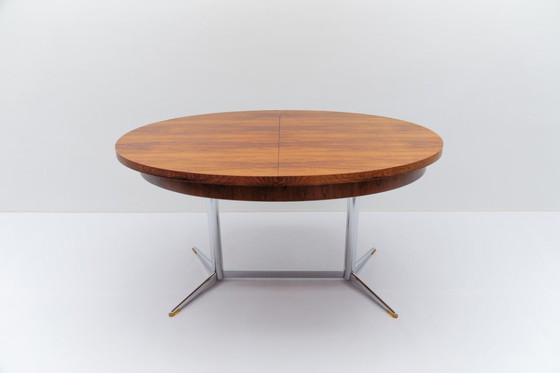 Image 1 of Scandinavian Rosewood Folding Dining Table, 1960s