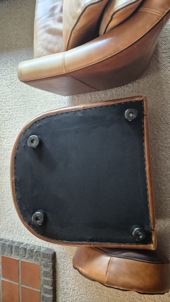 Set van 2 vintage clubstoelen van cognacbruin leer – Cuoietto Leather – Kok Wooninrichting Amersfoort (photo 9 of 19)