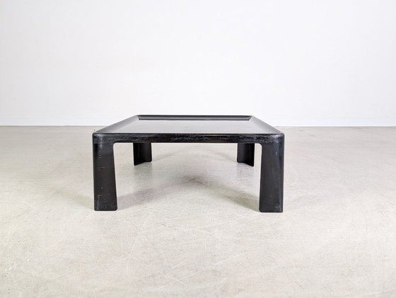 Image 1 of Mesa de centro original de mediados de siglo C&B Italia diseño de Mario Bellini en negro