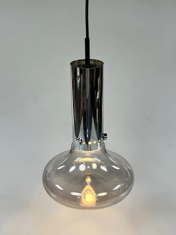 Image 1 of Suspension champignon vintage, Herbert Proft, Glashütte Limburg