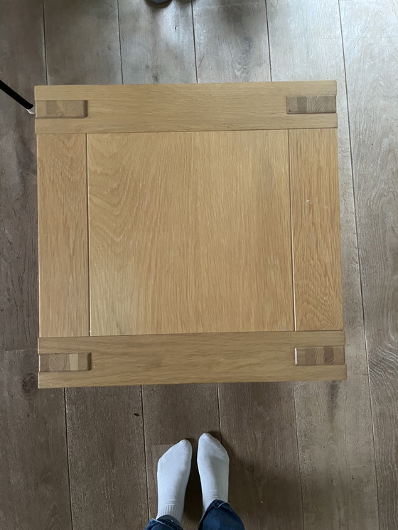 Image 1 of Karel Mintjens Salontafel Eikenhout 