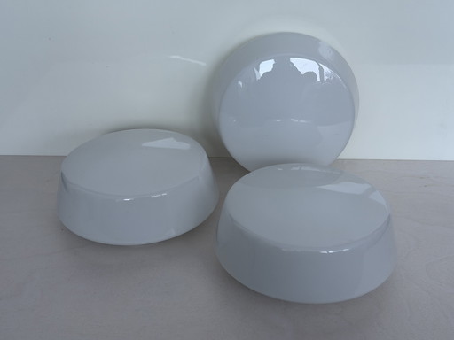 3 lampade da soffitto vintage RZB DKN