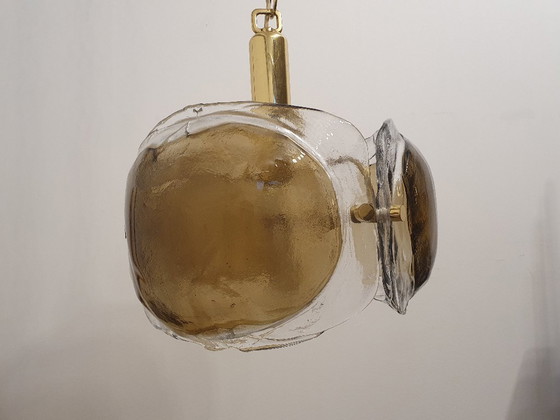 Image 1 of Kaiser Leuchten Murano Mazzega Lustre En Verre Années 1970