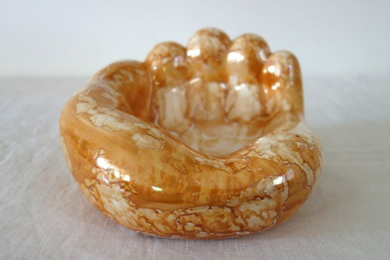 Image 1 of Vassoio portagioie in ceramica smaltata degli anni '70