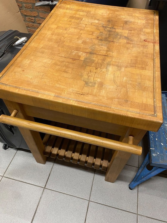 Image 1 of Edle Küchenmöbel/Servierwagen aus Holz