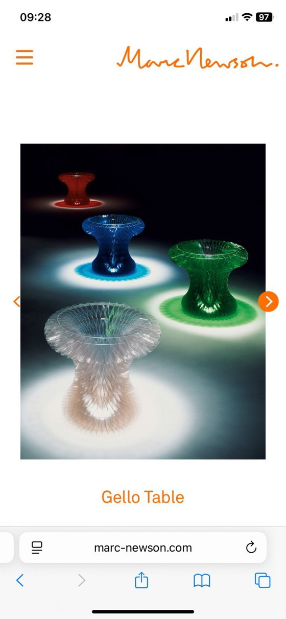 Marc Newson Gello Table – Bijzettafels, Other (photo 3 of 6)