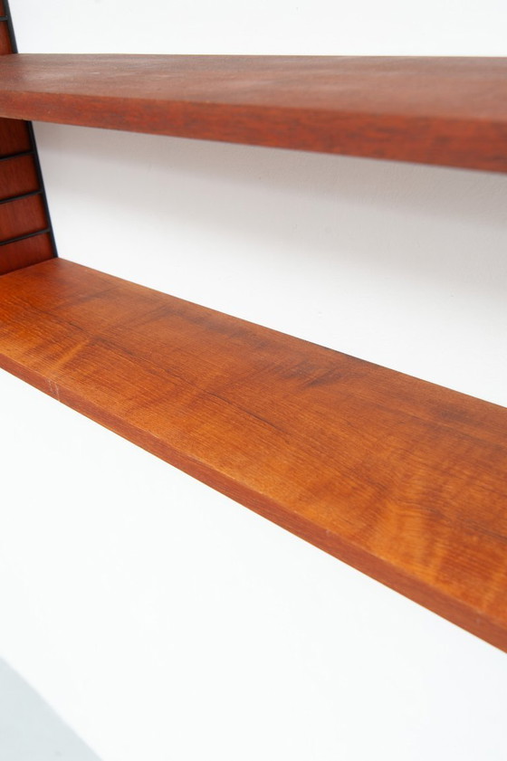 Image 1 of String wall shelf by Kajsa & Nisse Strinning, 1950s