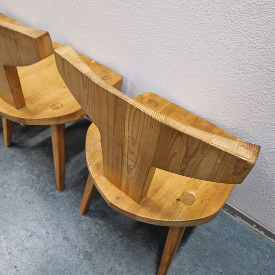 Image 1 of Ensemble de deux chaises par Jacob Kielland-Brandt pour I. Christiansen, 1960