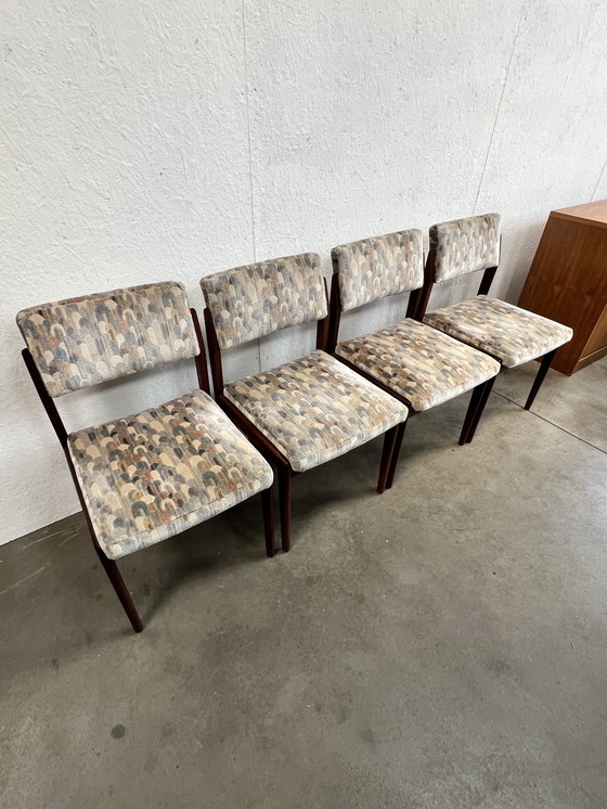 Image 1 of Quatre rares chaises de salle à manger d'époque, modèle 641p, Rudolf Glatzel pour Thonet