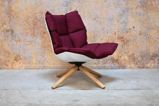 B&B Italia Husk design swivel armchair