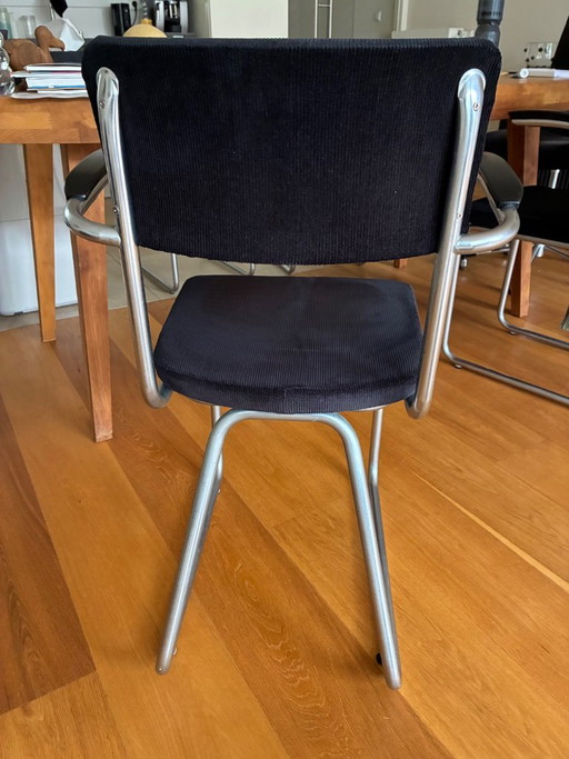 6 Ahrend De Cirkel Eetkamerstoelen (Gispen Stijl) Jaren ‘70 – Other (photo 2 of 6)