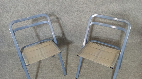 Image 1 of 2× SEDIA A GOCCIA ITALIA SEDIA A GOCCIA MEDIOEVO DESIGN DANESE ANNI '60 VINTAGE RETRO