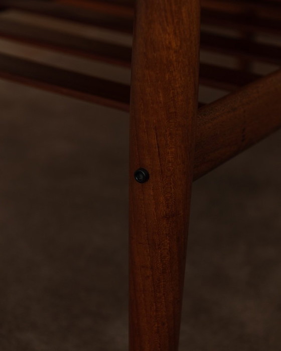 Image 1 of Deense teak salontafel van Grete Jalk met lattenrek, jaren 60