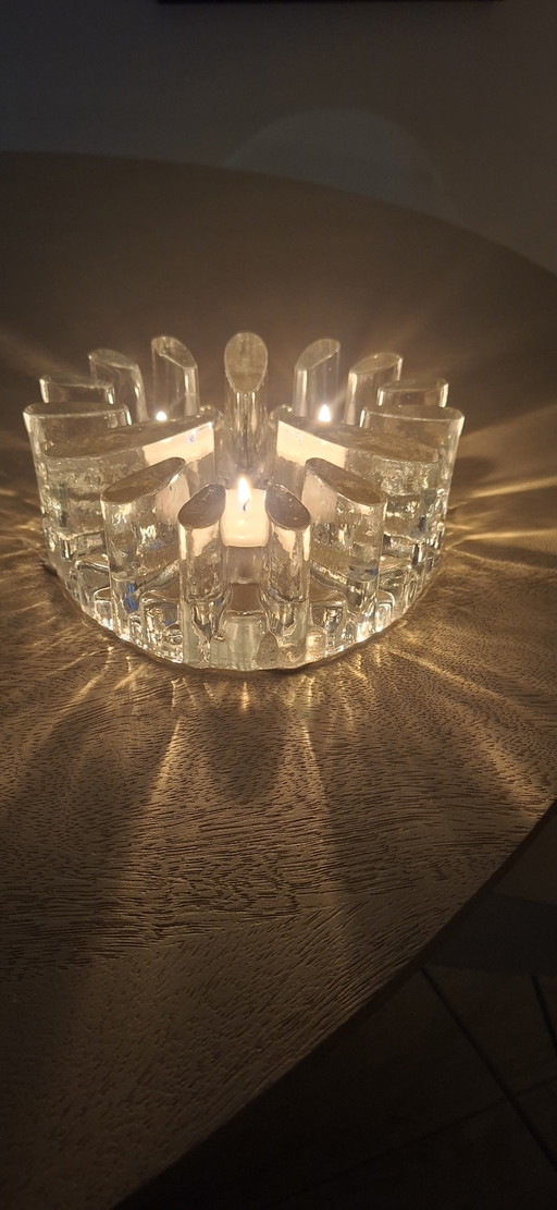 2 Portacandele Vintage Georgshütte – kandelaars en kaarsen, Glass (photo 2 of 7)