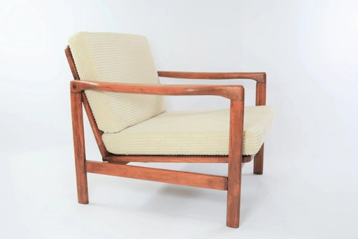 Ivoren corduroy BZ fauteuils