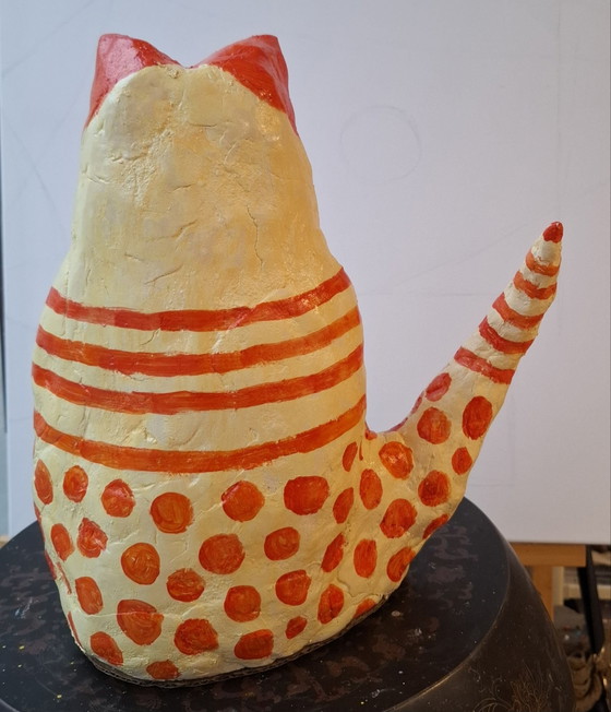Gestreifte Katze – mimi, Dekorative Objekte, Papier, Andere (photo 6 of 6)