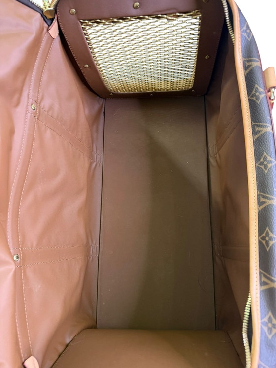 Image 1 of Louis Vuitton reistas met hondenmotief
