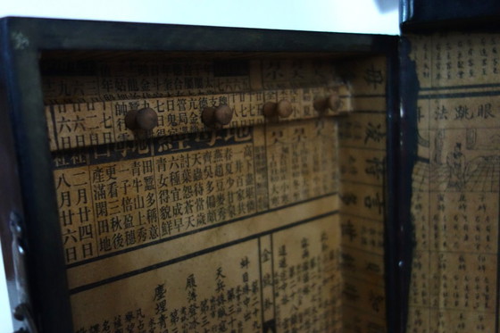 Image 1 of Schmuckkästchen mit Spiegel, antik, Mitte des 20. Jahrhunderts