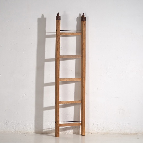 Scala antica in legno massello (c.1920) #2 – Sculture, Rustic (photo 8 of 35)