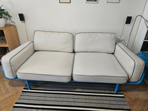 Sofa IKEA PS 2012 – Nike Karlsson – 3 5 zitsbanken, Cotton, Metal