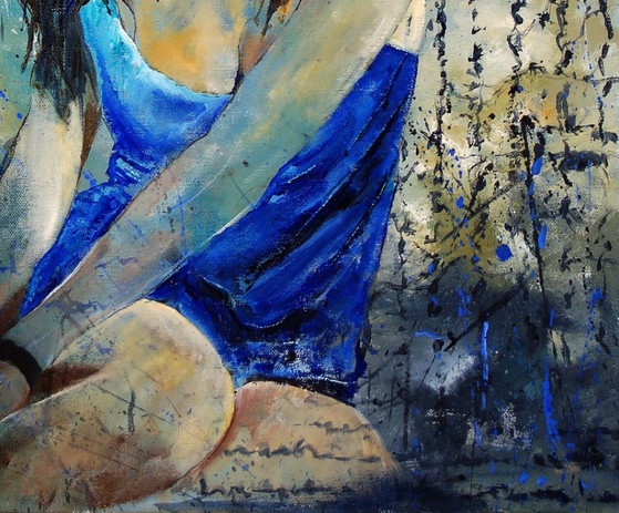 Image 1 of The blue dress