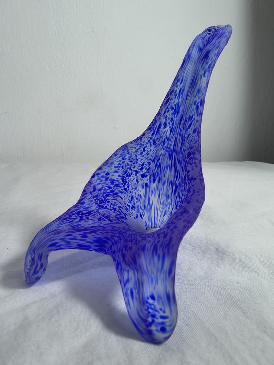 Image 1 of Hand-blown Italian design glass lampshades Murano style