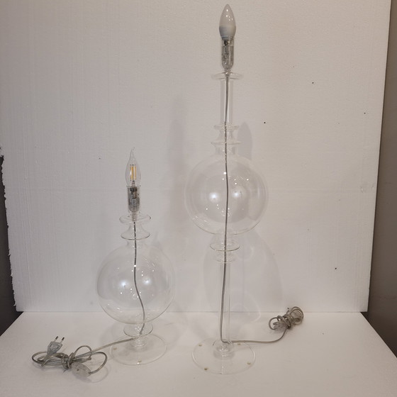 Image 1 of Paar lampen / kandelaars, Maison Les Héritiers voor Roche Bobois – Frankrijk