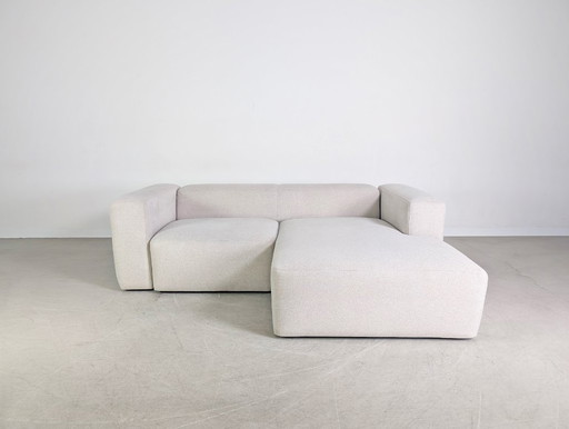 Kave Home Corner Sofa Design Couch Blok Fabric Grey Spain